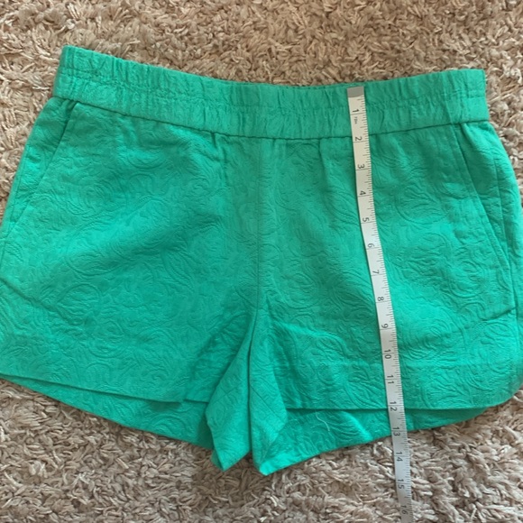 NWT - J.Crew teal linen shorts - Picture 4 of 6